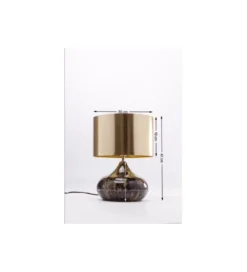 Lampa stołowa MAMO DELUXE 38 cm złota*KDesign Outlet