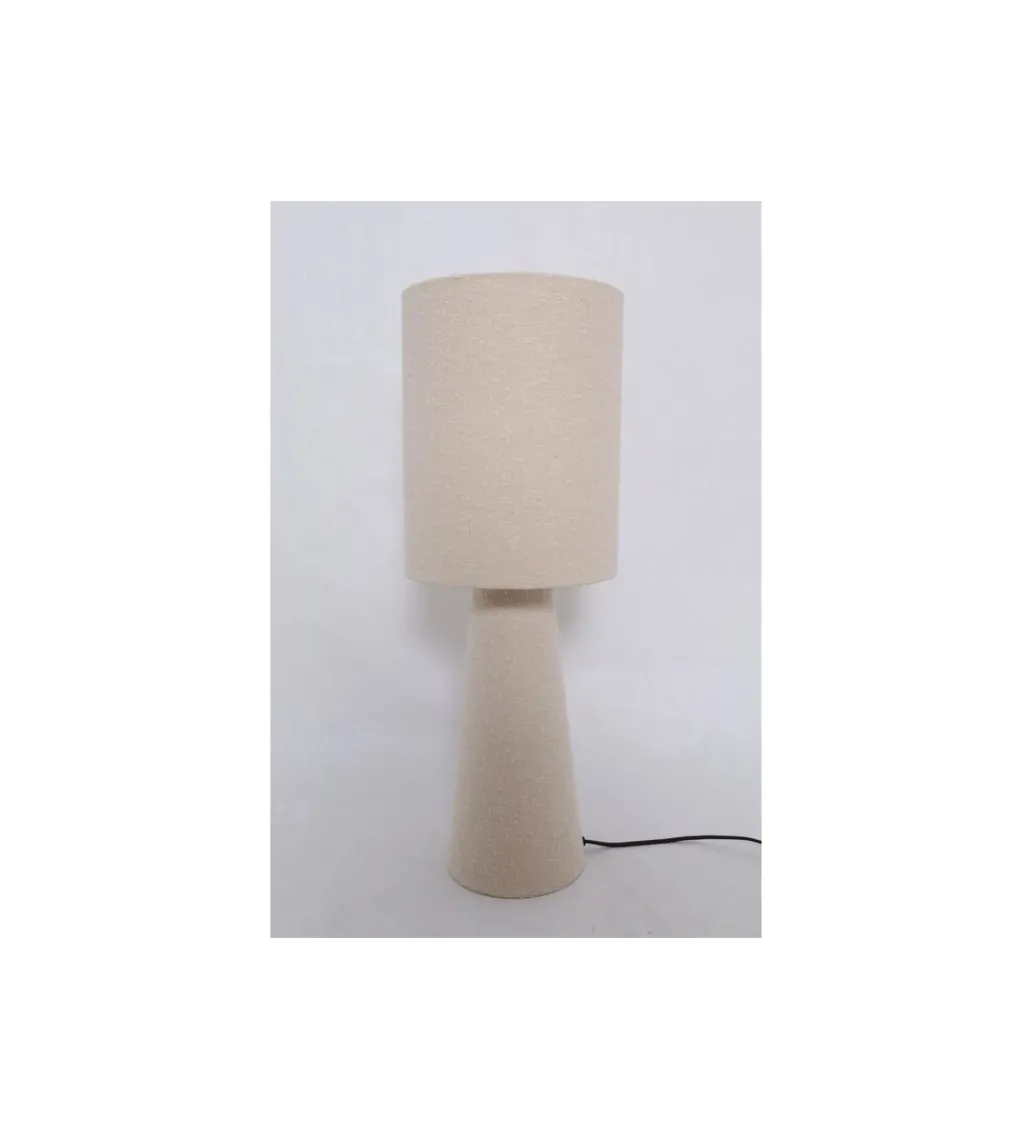 Lampa stołowa MARLEEN 60 cm boucle beżowa*KDesign Online