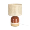 Lampa stołowa MENOSEA 37 cm terrakota kremowa*Zona-Design Sale