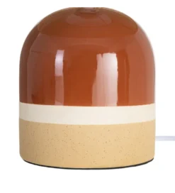 Lampa stołowa MENOSEA 37 cm terrakota kremowa*Zona-Design Sale