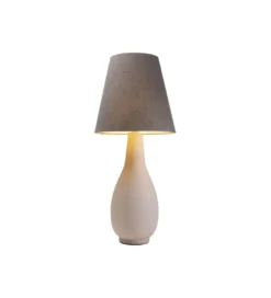 Lampa stołowa MUSA 44 cm taupe*KDesign Best