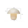 Lampa stołowa MUSHROOM 44 cm beżowa*KDesign Sale