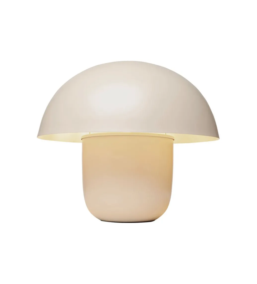 Lampa stołowa MUSHROOM 44 cm beżowa*KDesign Sale
