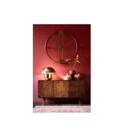 Lampa stołowa MUSHROOM 44 cm brąz*KDesign Sale