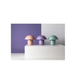 Lampa stołowa MUSHROOM 27 cm brzoskwiniowa*KDesign Hot