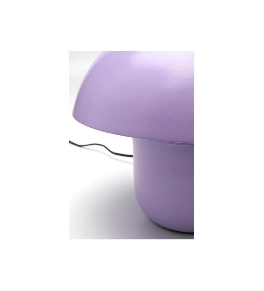 Lampa stołowa MUSHROOM 27 cm fioletowy mat*KDesign New