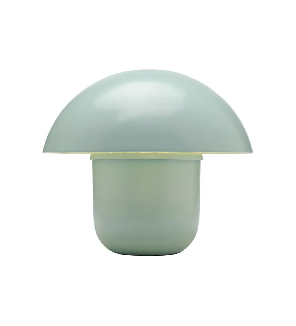 Lampa stołowa MUSHROOM 27 cm mat miętowy*KDesign Discount