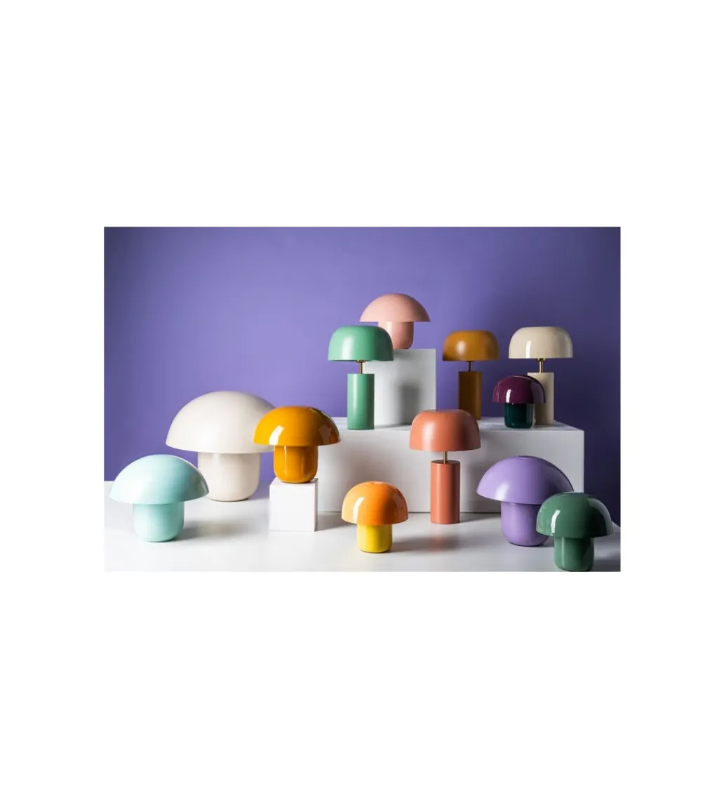 Lampa stołowa MUSHROOM 27 cm żółta*KDesign Clearance