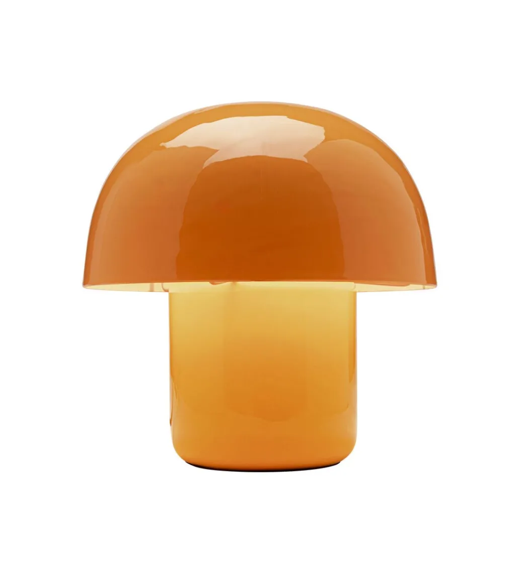 Lampa stołowa MUSHROOM 20 cm żółto pomarańczowa*KDesign Sale
