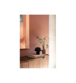 Lampa stołowa MUSHROOM SHINY 20 cm czarna*KDesign Hot
