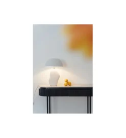Lampa stołowa NUBE 48 cm biała*KDesign Discount