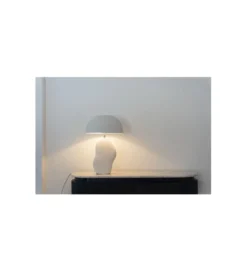 Lampa stołowa NUBE 48 cm biała*KDesign Discount