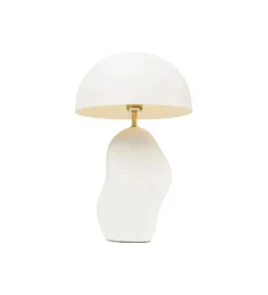 Lampa stołowa NUBE 48 cm biała*KDesign Discount