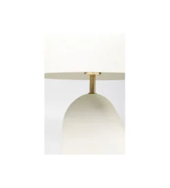 Lampa stołowa NUBE 48 cm biała*KDesign Discount