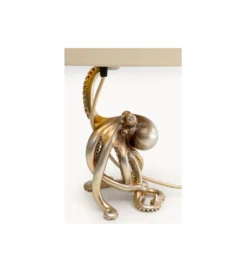Lampa stołowa OCTOPUS 43 cm złota*KDesign