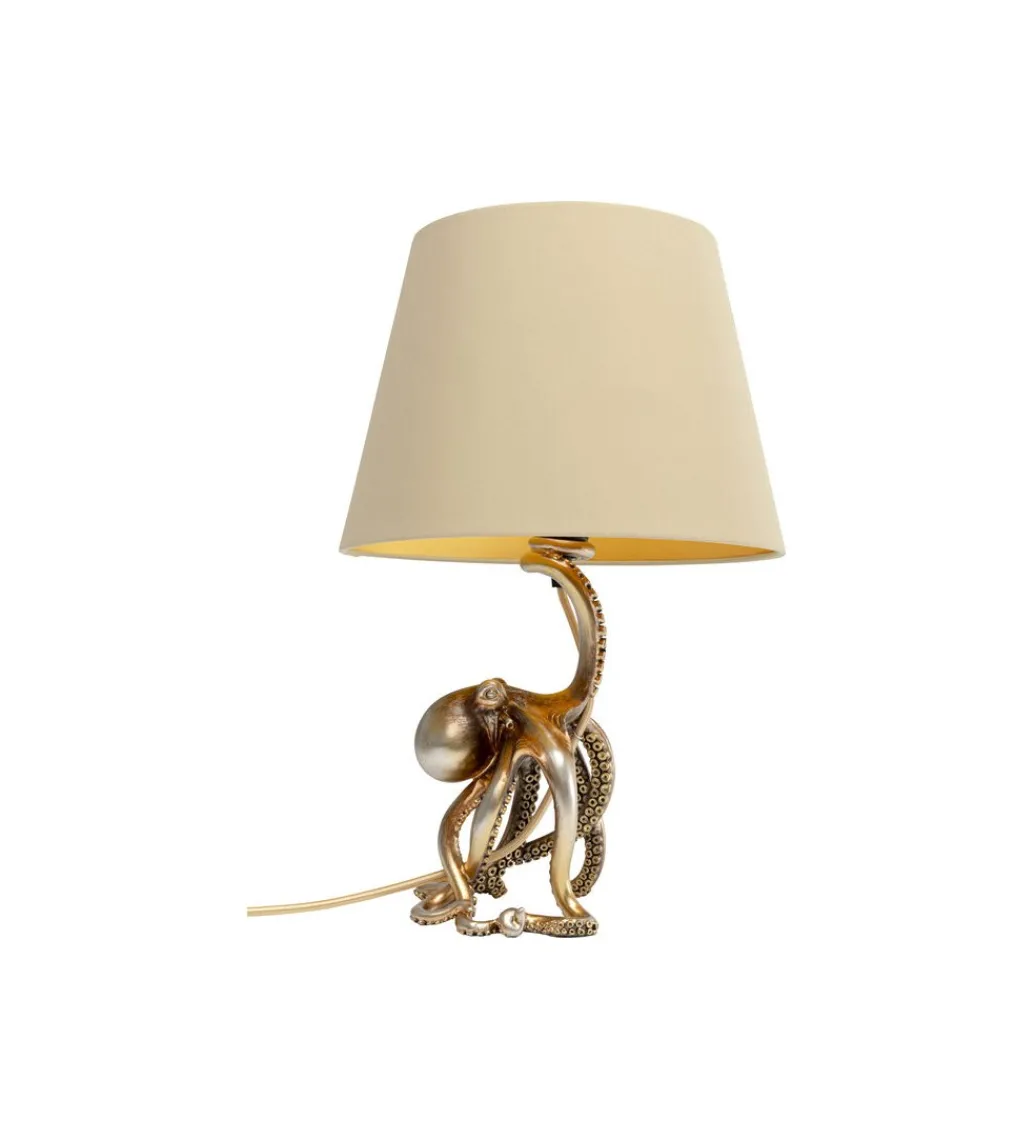 Lampa stołowa OCTOPUS 43 cm złota*KDesign