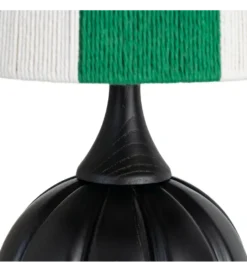 Lampa stołowa OPANEM 47 cm czarna*Zona-Design New