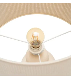 Lampa stołowa OTAMENK 73 cm kremowa*Zona-Design Best