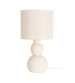 Lampa stołowa OTAMENK 73 cm kremowa*Zona-Design Best