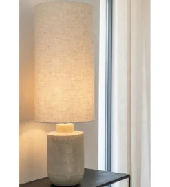Lampa stołowa PEZANOK 104 cm szara*J-Line New