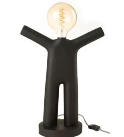 Lampa stołowa PTIT MAURICE 44 cm czarna*J-Line Discount