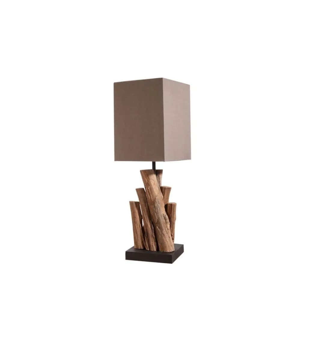 Lampa stołowa Pure Nature brązowa*Invicta Interior Online