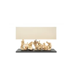 Lampa stołowa PureUnique 80 cm beżowa*Invicta Interior Discount