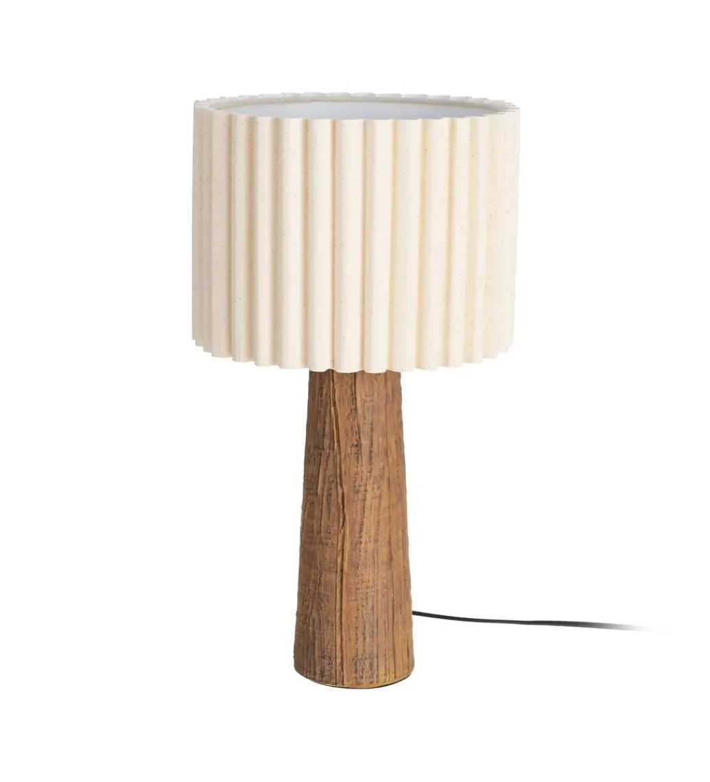 Lampa stołowa RESINMA 46 cm brązowa*Zona-Design Clearance