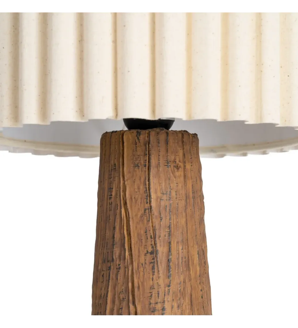 Lampa stołowa RESINMA 46 cm brązowa*Zona-Design Clearance