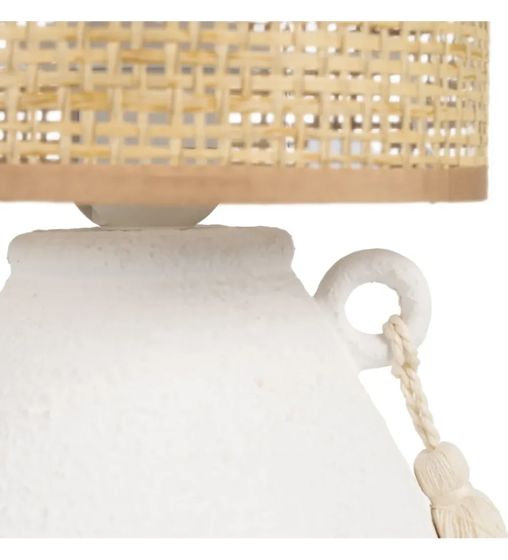 Lampa stołowa REVAN 27 cm ceramika biała*Zona-Design Clearance