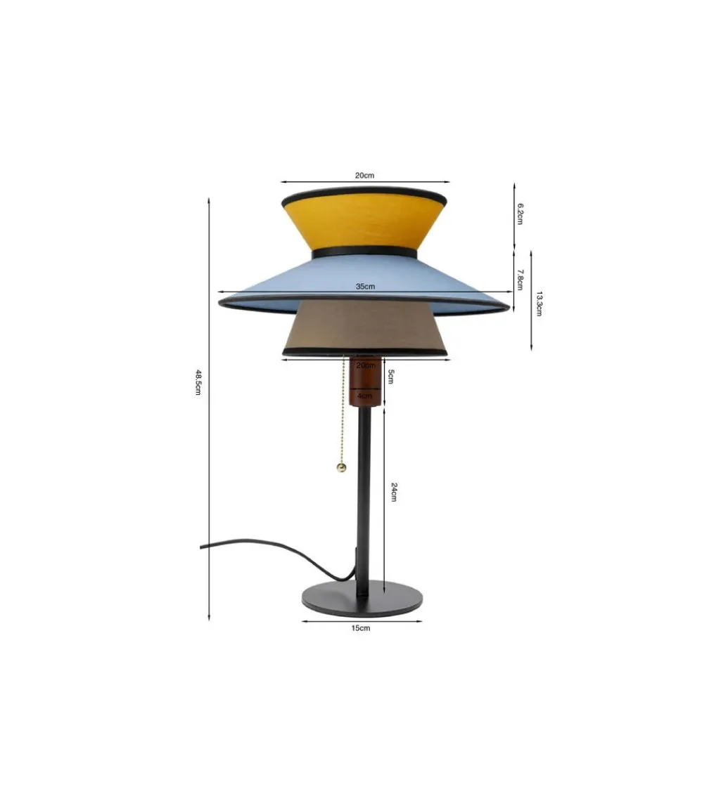 Lampa stołowa RIVA 49 cm*KDesign Hot