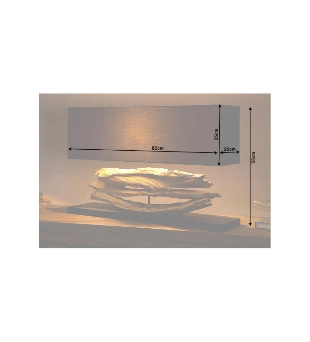 Lampa stołowa Riverine czarna*Invicta Interior Sale