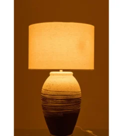 Lampa stołowa ROLPH 73 cm ceramika*J-Line New