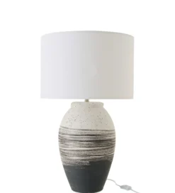 Lampa stołowa ROLPH 73 cm ceramika*J-Line New