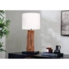 Lampa stołowa ROUSILIQUE 60 cm drewno dryfujące*Invicta Interior Clearance