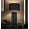 Lampa stołowa SALZBURGO 62 cm czarna*Belda New