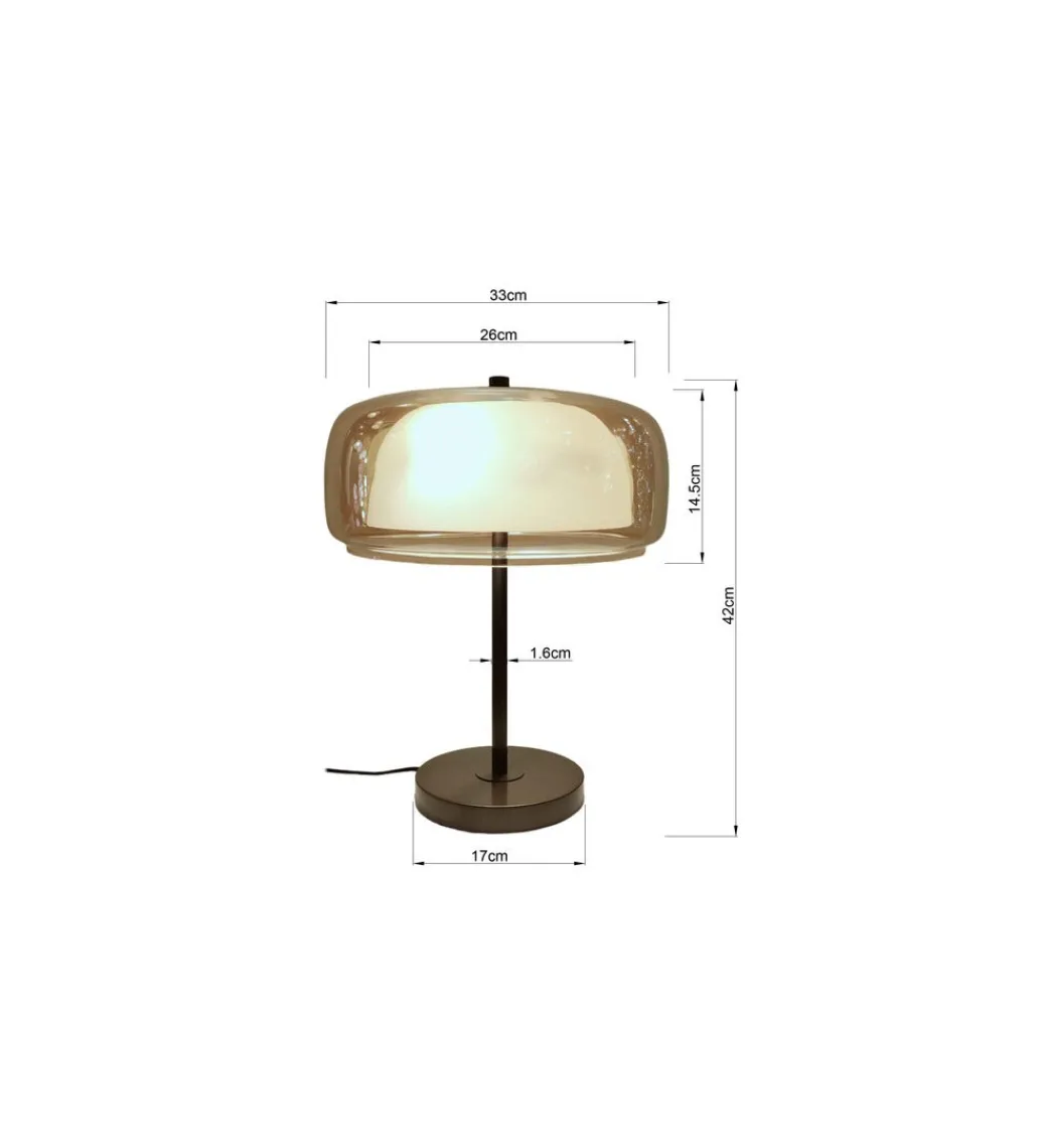 Lampa stołowa SHIELD 42 cm*KDesign Outlet