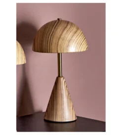 Lampa stołowa SOBREMESA 40 cm ceramika naturalna*Imeri Sale