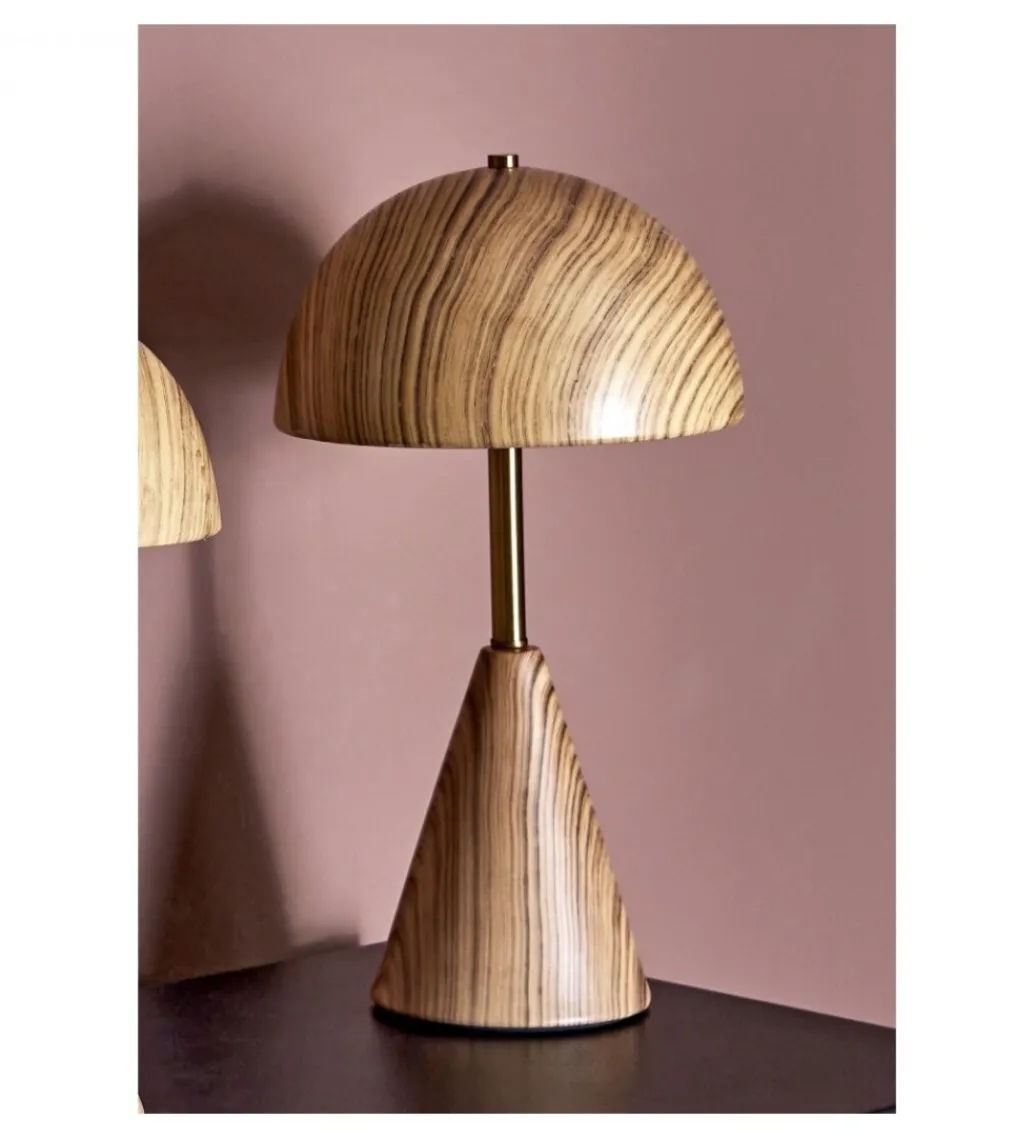 Lampa stołowa SOBREMESA 40 cm ceramika naturalna*Imeri Sale