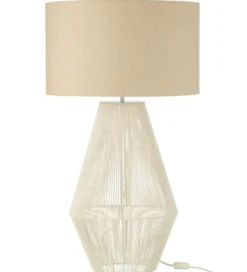 Lampa stołowa STRIING 78 cm biała*J-Line Best