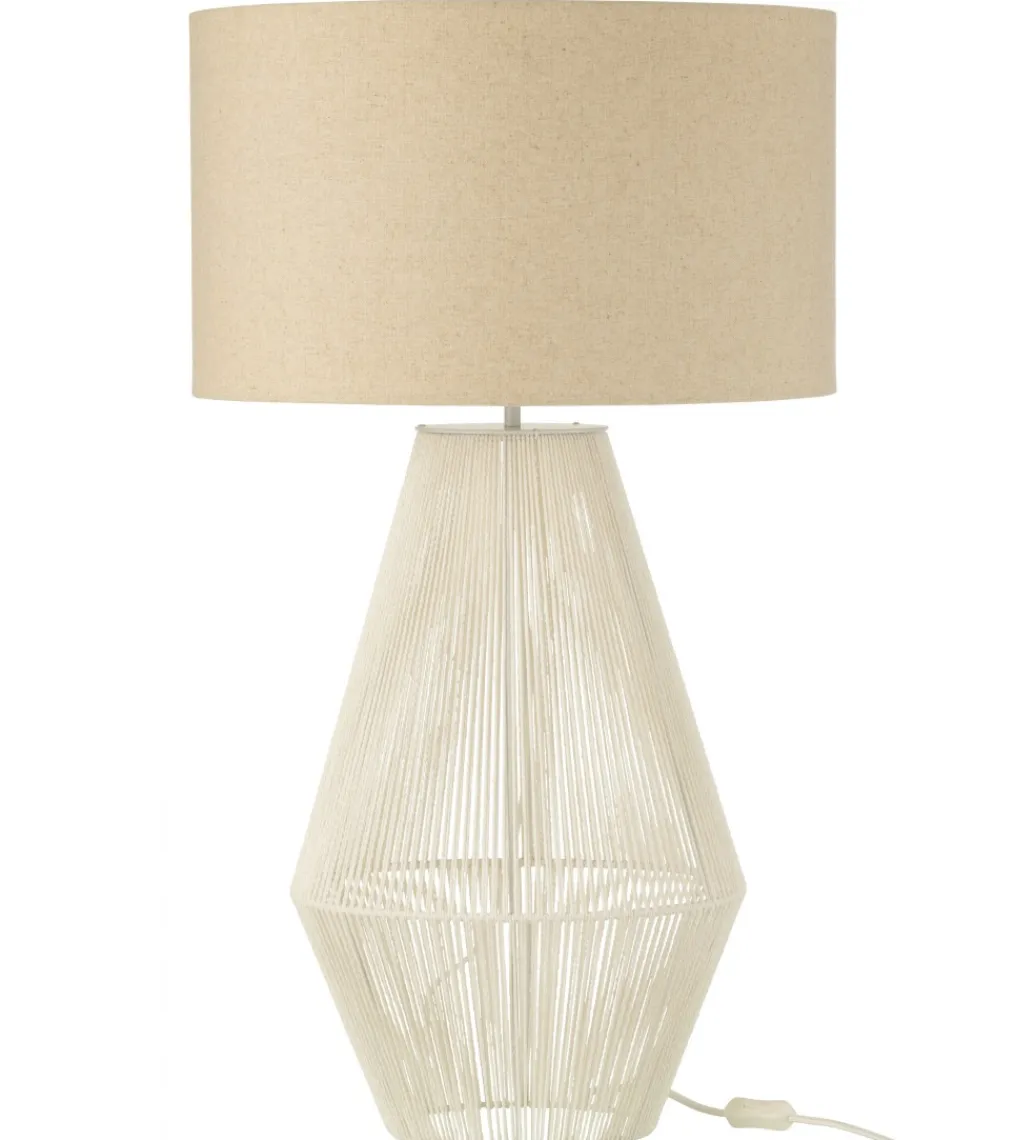 Lampa stołowa STRIING 78 cm biała*J-Line Best