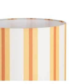 Lampa stołowa STRIPENMA 43 cm musztardowa kremowa*Zona-Design Online