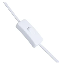 Lampa stołowa STRIPENMA 47 cm terrakota kremowa*Zona-Design
