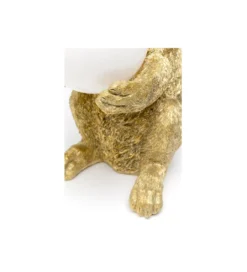 Lampa stołowa SWEET RABBIT 15 cm złota*KDesign New