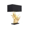 Lampa stołowa TROPICAL 65 cm złota*KDesign Discount