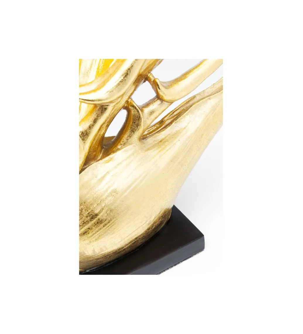 Lampa stołowa TROPICAL 65 cm złota*KDesign Discount