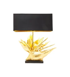 Lampa stołowa TROPICAL 65 cm złota*KDesign Discount