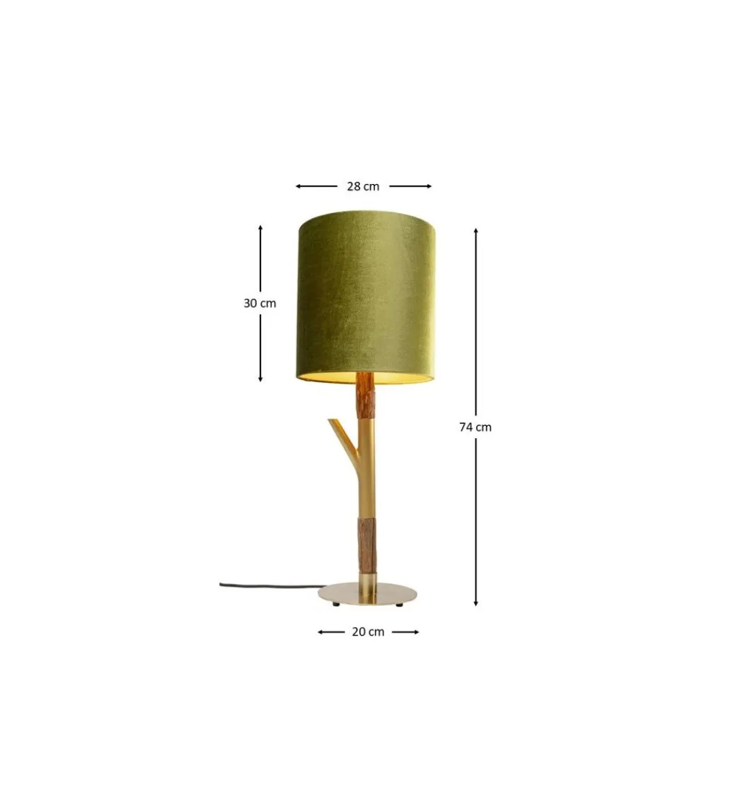 Lampa stołowa TWIG 74 cm zielona*KDesign Best