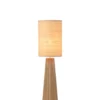 Lampa stołowa UMBRELLA 78 cm drewno ailantus naturalna*J-Line Outlet