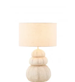 Lampa stołowa URCHIN 47 cm beżowy*J-Line Discount